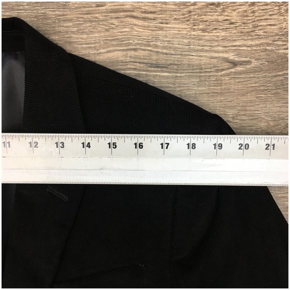 Stafford Mens Blazer Sport Coat Two Button Casual Jacket Size 42L Corduroy Suits - Picture 10 of 13